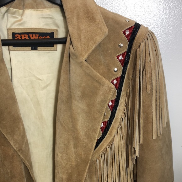 Vintage Leather 3B West Tansmith Jacket SzL - Picture 4 of 9